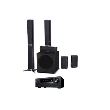 Kit Amplificador Onkyo TXSR393 con Bocinas Wharfedale Achromatic