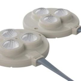 Kit Foco 3 de Leds Verde Ledinex Exterior y interior con base 2 piezas