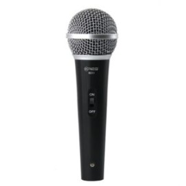 Microfono econonimo de mano Krieg K511 alambrico vocal tipo SM58 completamente metálico