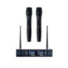 Microfono Inalambrico Krieg KD332 Doble De Mano Multicanal UHF